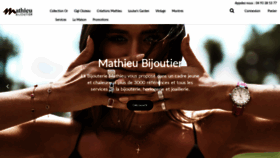 What Bijouteriemathieucannes.com website looked like in 2020 (4 years ago)