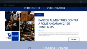 What Bancoalimentar.pt website looked like in 2020 (4 years ago)