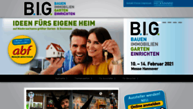 What Big-messe.de website looked like in 2020 (4 years ago)