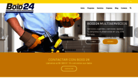 What Boid24.es website looked like in 2020 (4 years ago)