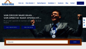 What Bureaubrug.nl website looked like in 2020 (4 years ago)