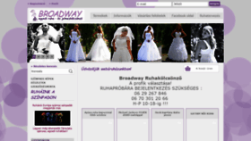 What Broadwayjelmez.hu website looked like in 2020 (4 years ago)