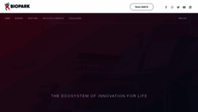 What Biopark.com.br website looked like in 2020 (4 years ago)