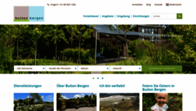 What Buitenbergen.de website looked like in 2020 (4 years ago)