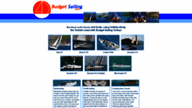 What Budgetsailing.com website looked like in 2020 (4 years ago)