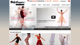 What Bodywrappers.com website looked like in 2020 (4 years ago)