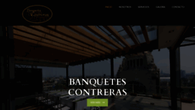 What Banquetescontreras.com.mx website looked like in 2020 (4 years ago)
