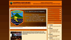 What Bappeda-kotabaru.info website looked like in 2020 (4 years ago)