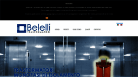 What Belelli.it website looked like in 2020 (4 years ago)