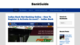What Bankguide.in website looked like in 2020 (4 years ago)
