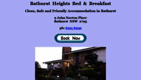 What Bathurstheightsbb.com.au website looked like in 2020 (4 years ago)