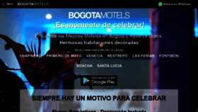 What Bogotamotels.com website looked like in 2020 (4 years ago)