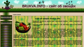 What Brukva.info website looked like in 2020 (4 years ago)