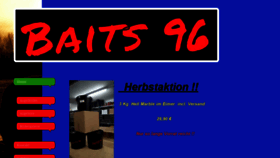 What Baits96.de website looked like in 2020 (4 years ago)