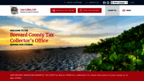 What Brevardtaxcollector.com website looked like in 2020 (4 years ago)