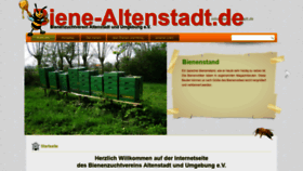 What Biene-altenstadt.de website looked like in 2020 (4 years ago)
