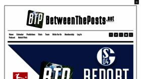 What Betweentheposts.net website looked like in 2020 (4 years ago)