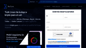 What Btcturk.com website looked like in 2020 (4 years ago)