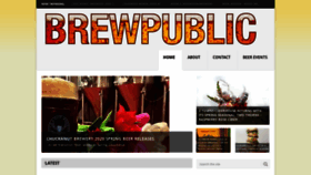 What Brewpublic.com website looked like in 2020 (4 years ago)