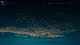 What Blakedigital.com website looked like in 2020 (4 years ago)