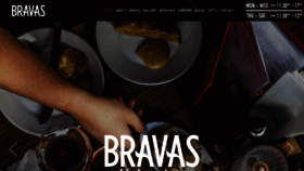 What Bravas.co.uk website looked like in 2020 (4 years ago)