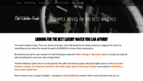 What Best-watch.co.uk website looked like in 2020 (4 years ago)