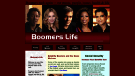 What Boomerslife.org website looked like in 2020 (4 years ago)