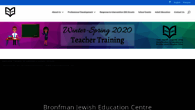 What Bjec.org website looked like in 2020 (4 years ago)