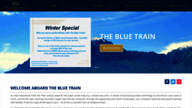 What Bluetrain.co.za website looked like in 2020 (4 years ago)