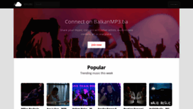 What Balkanmp3.ba website looked like in 2020 (4 years ago)