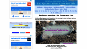 What Brokenheartquotes4u.com website looked like in 2020 (4 years ago)