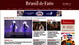 What Brasildefatoba.com.br website looked like in 2020 (4 years ago)