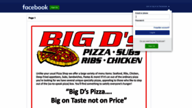 What Bigdspizza.co website looked like in 2020 (4 years ago)