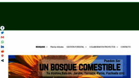What Bosquescomestibles.es website looked like in 2020 (4 years ago)