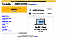 What Babys1st.com website looked like in 2020 (4 years ago)