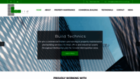 What Buildtechnics.com.au website looked like in 2020 (4 years ago)