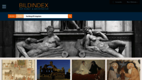 What Bildindex.de website looked like in 2020 (6 years ago)