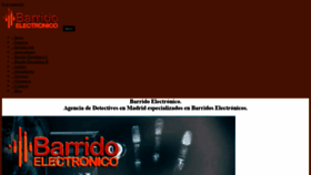 What Barrido-electronico.es website looked like in 2020 (4 years ago)