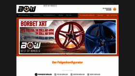 What Bestofwheels.de website looked like in 2020 (4 years ago)