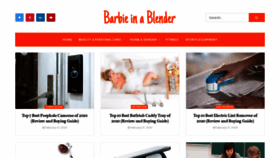 What Barbieinablender.org website looked like in 2020 (4 years ago)