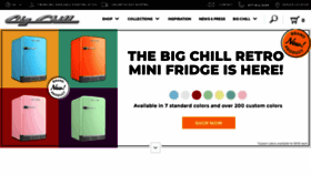 What Bigchill.com website looked like in 2020 (4 years ago)
