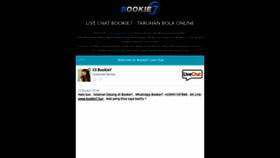 What Bookie7.info website looked like in 2020 (4 years ago)