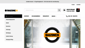 What Bauzone24.de website looked like in 2020 (4 years ago)