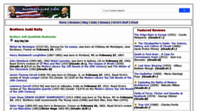 What Brothersjudd.com website looked like in 2020 (4 years ago)