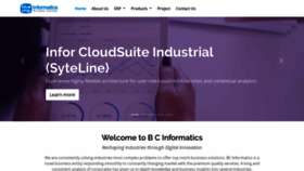 What Bcinformatics.com website looked like in 2020 (5 years ago)