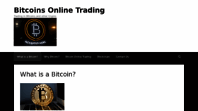 What Bitcoins-onlinetrading.com website looked like in 2020 (4 years ago)