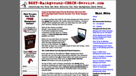 What Best-background-check-service.com website looked like in 2020 (4 years ago)