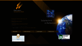 What Baumann-solartechnik.de website looked like in 2020 (4 years ago)