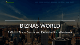 What Biznasworld.com website looked like in 2020 (4 years ago)