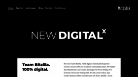 What Bitzilla.de website looked like in 2020 (4 years ago)